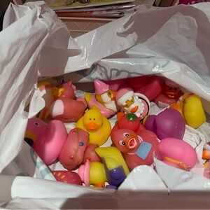 Colorful Rubber Duck Toy Set